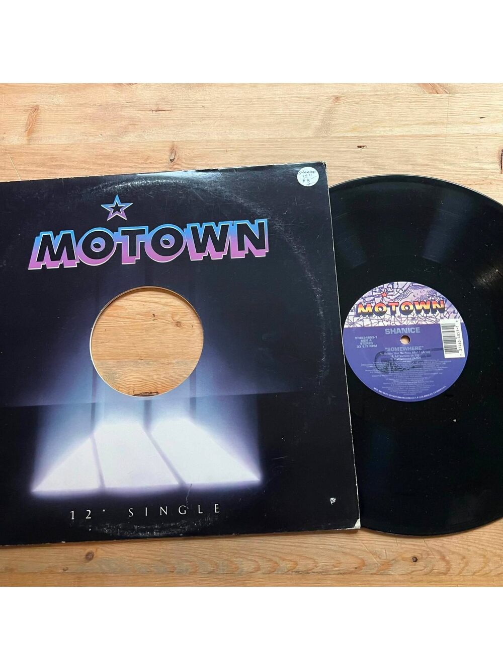 Shanice - Somewhere 33rpm VG+ VR26
